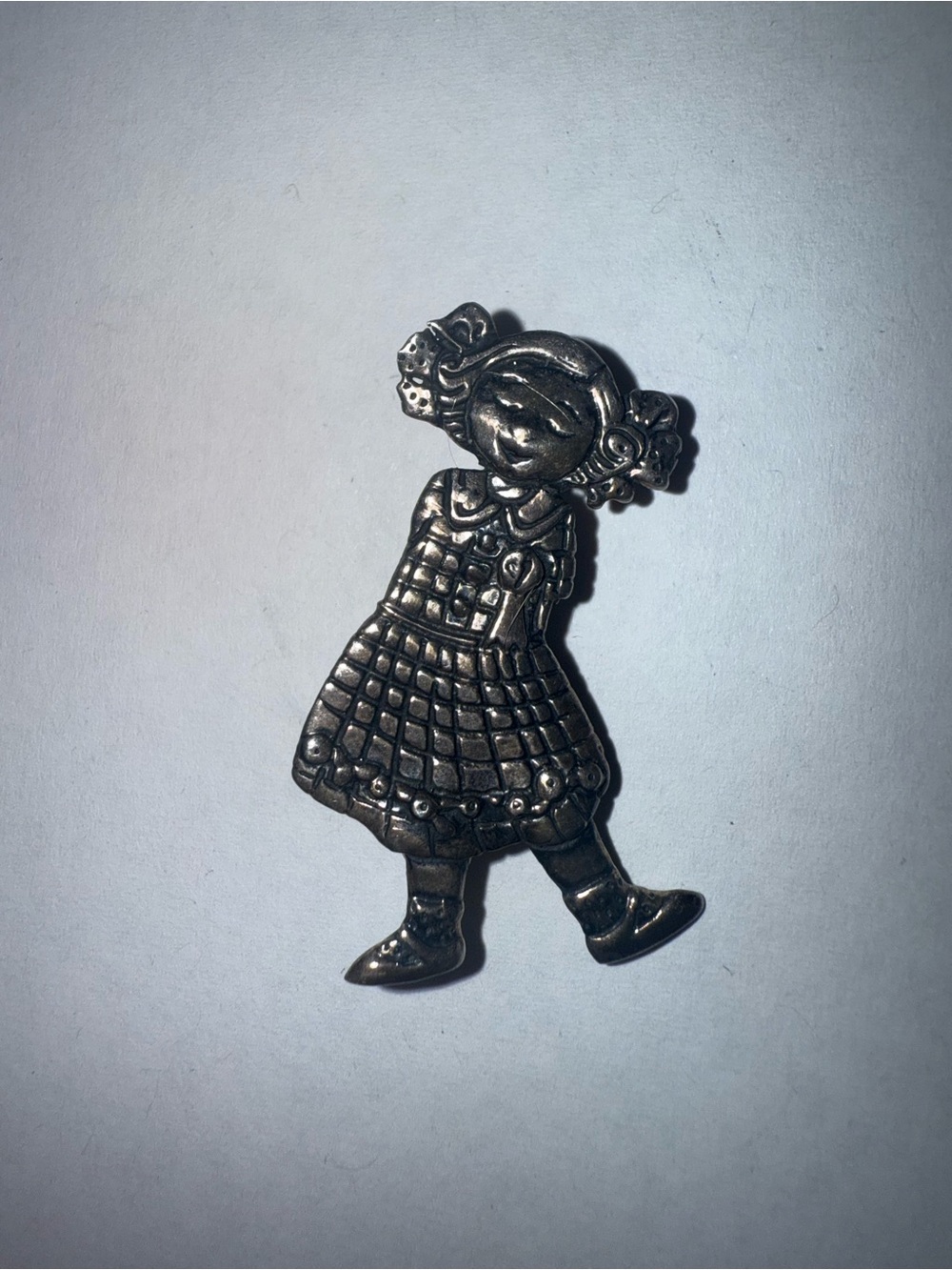 Sterling Silver 925 Mary Engelbreit Jewelry Brooch Pin Miss Smarty